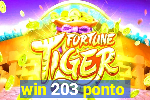 win 203 ponto